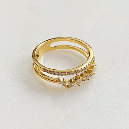 French Romance Jeweled Ring-2