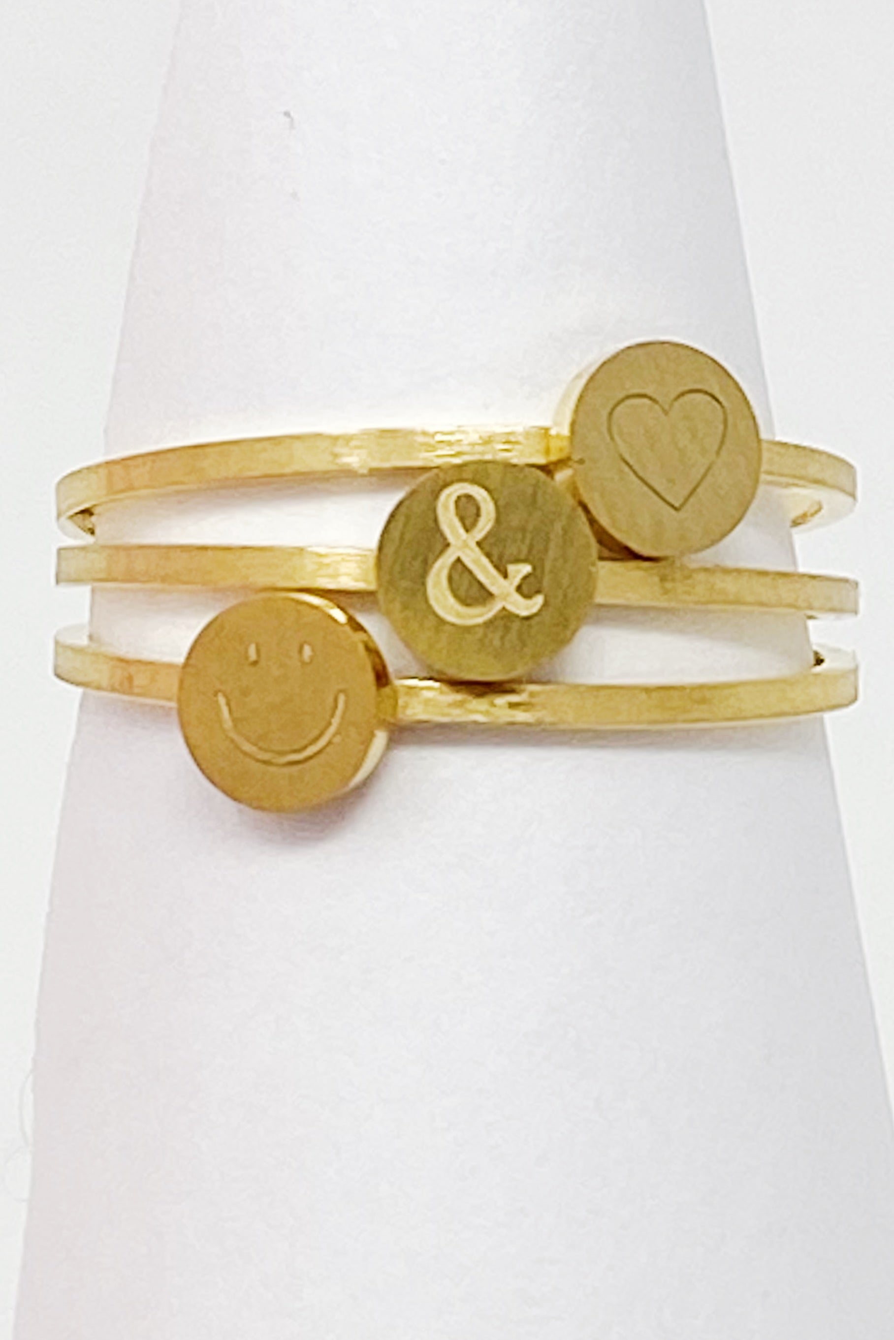 Tiny Disc Stackable Ring-0