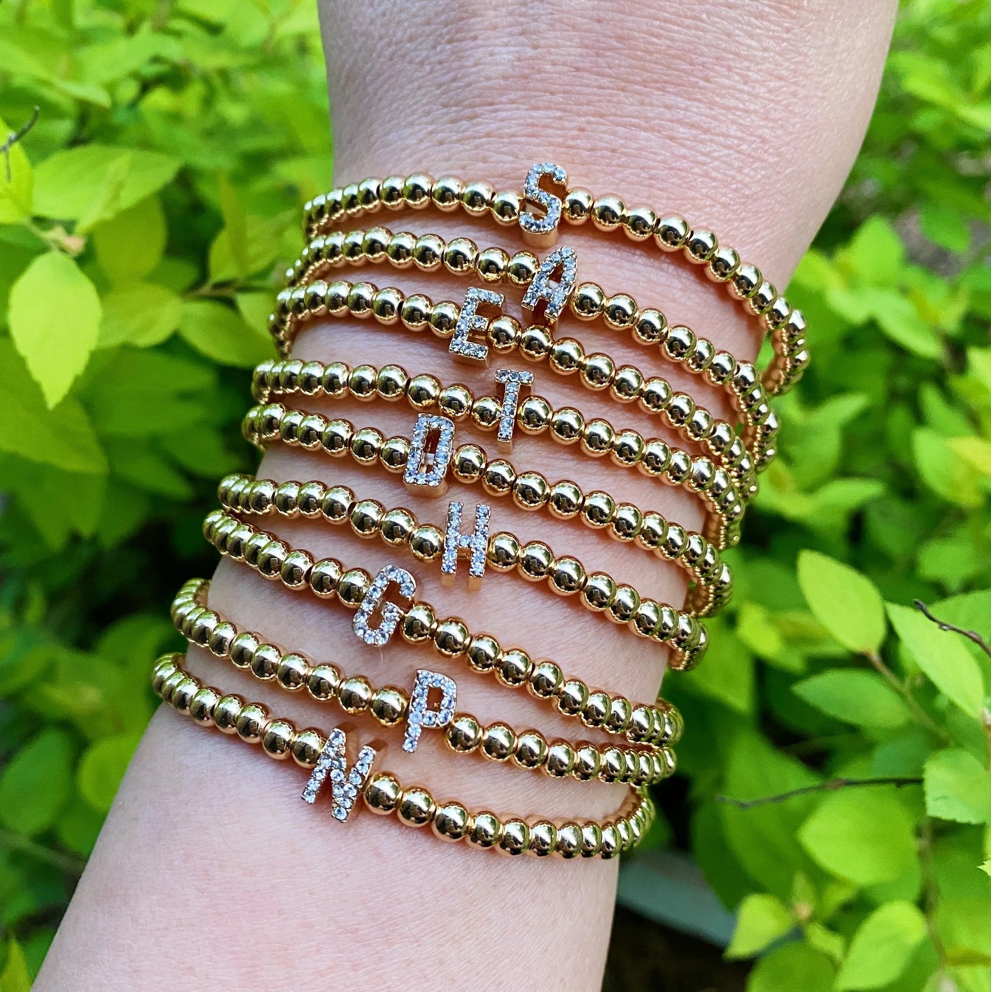 Darcy Initial Bracelet-0