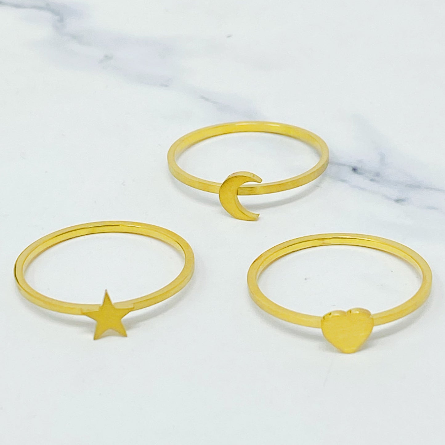 Tiny Figure Stackable Ring-4