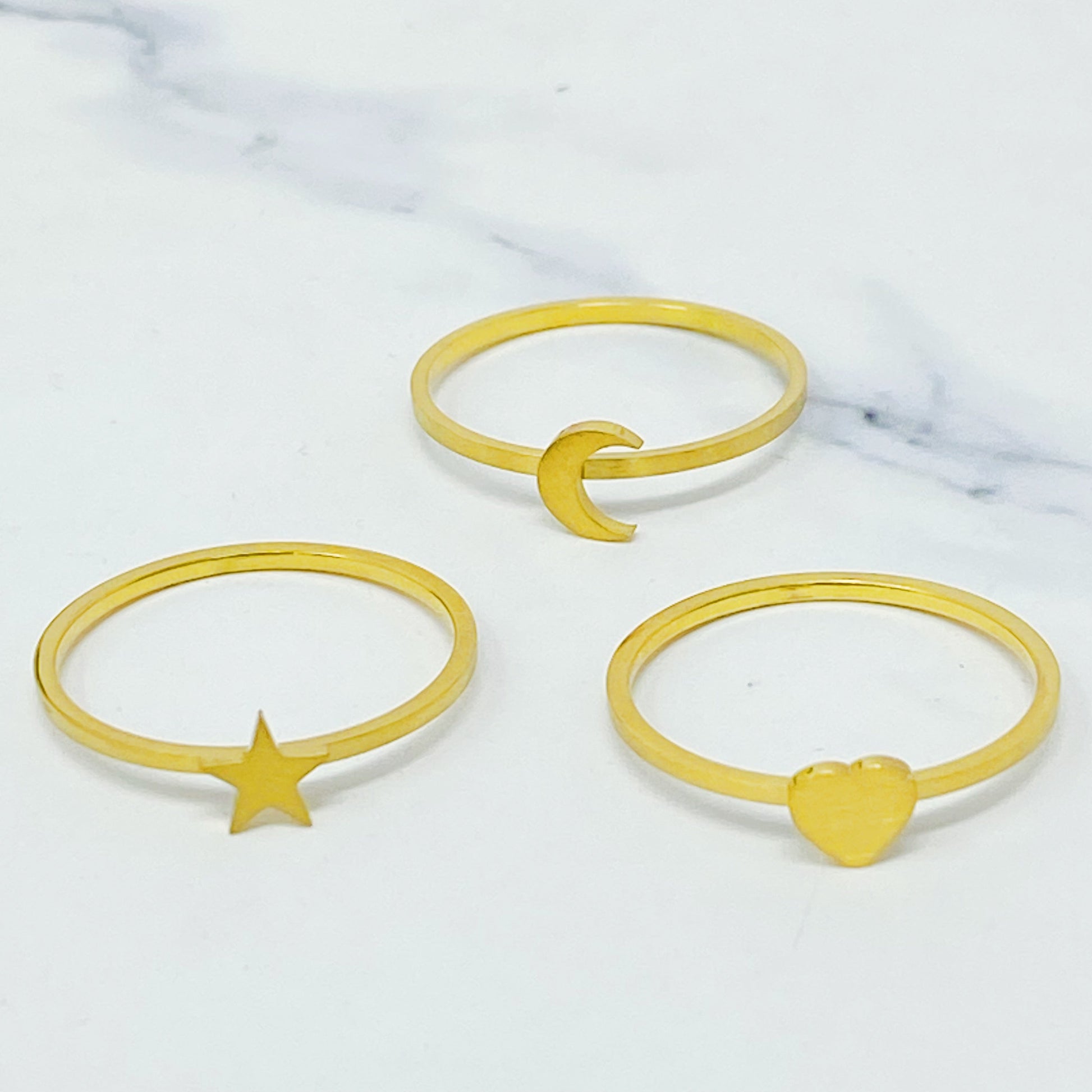 Tiny Figure Stackable Ring-4
