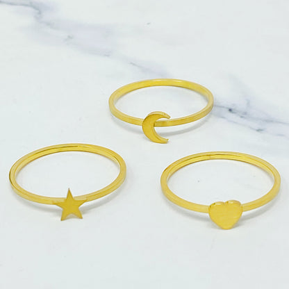 Tiny Figure Stackable Ring-4