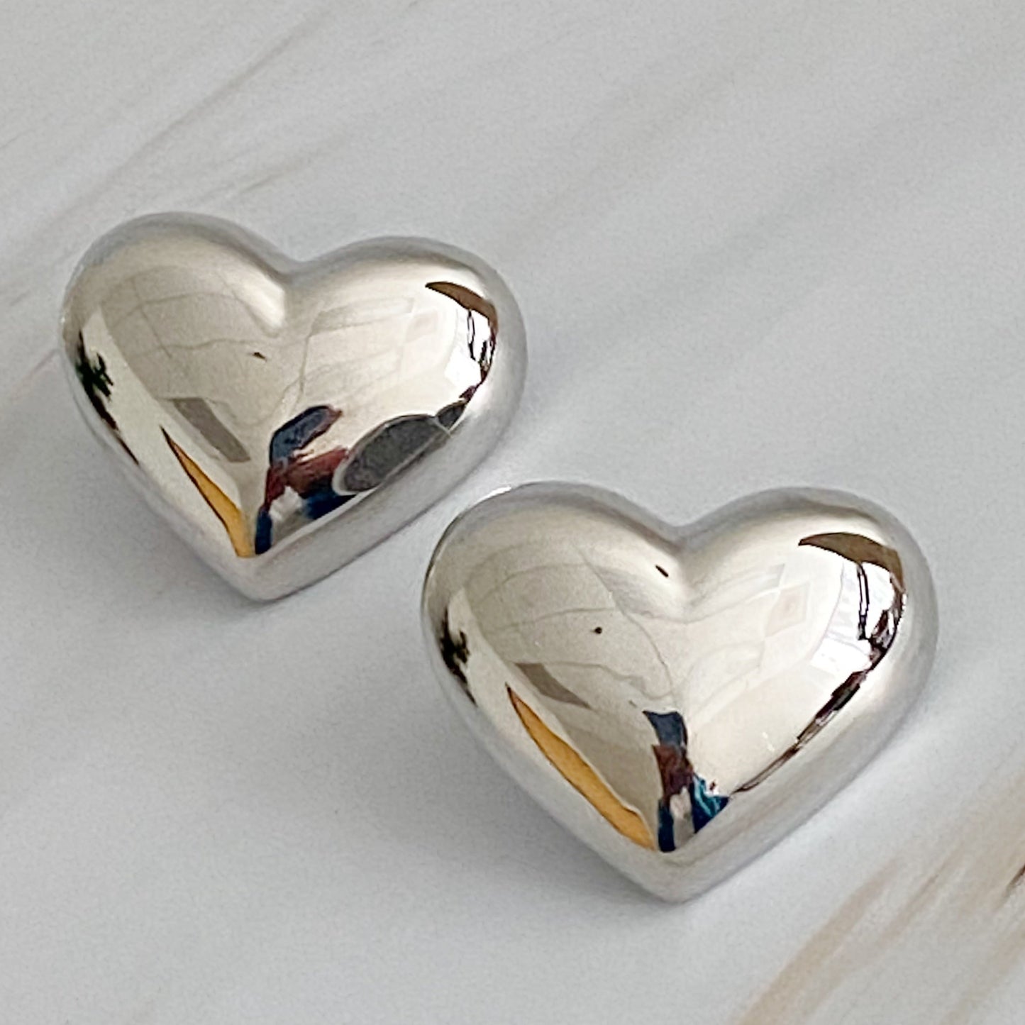 Polish My Heart Stud Earrings-2