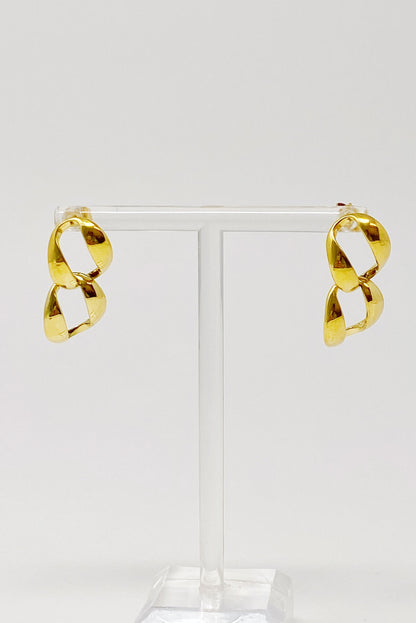 Chain Drop Earrings-3