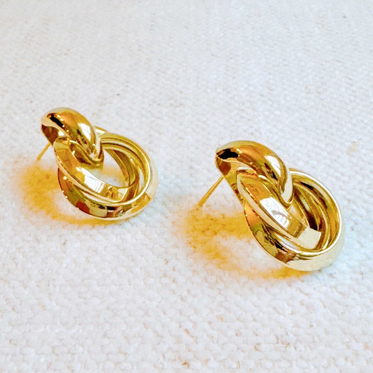 Gold Knocker Earrings-1