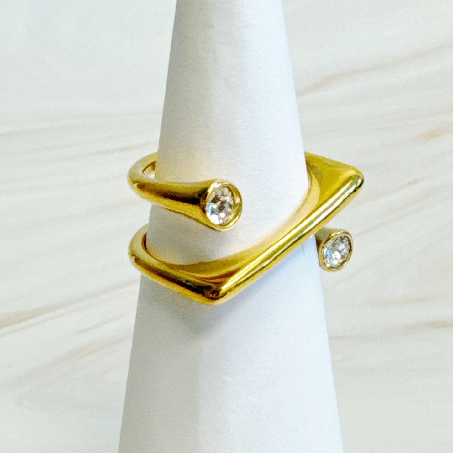 Edge Angled Swirling Ring-1