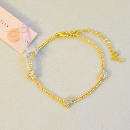 Dotty Shine Heart Bracelet-4