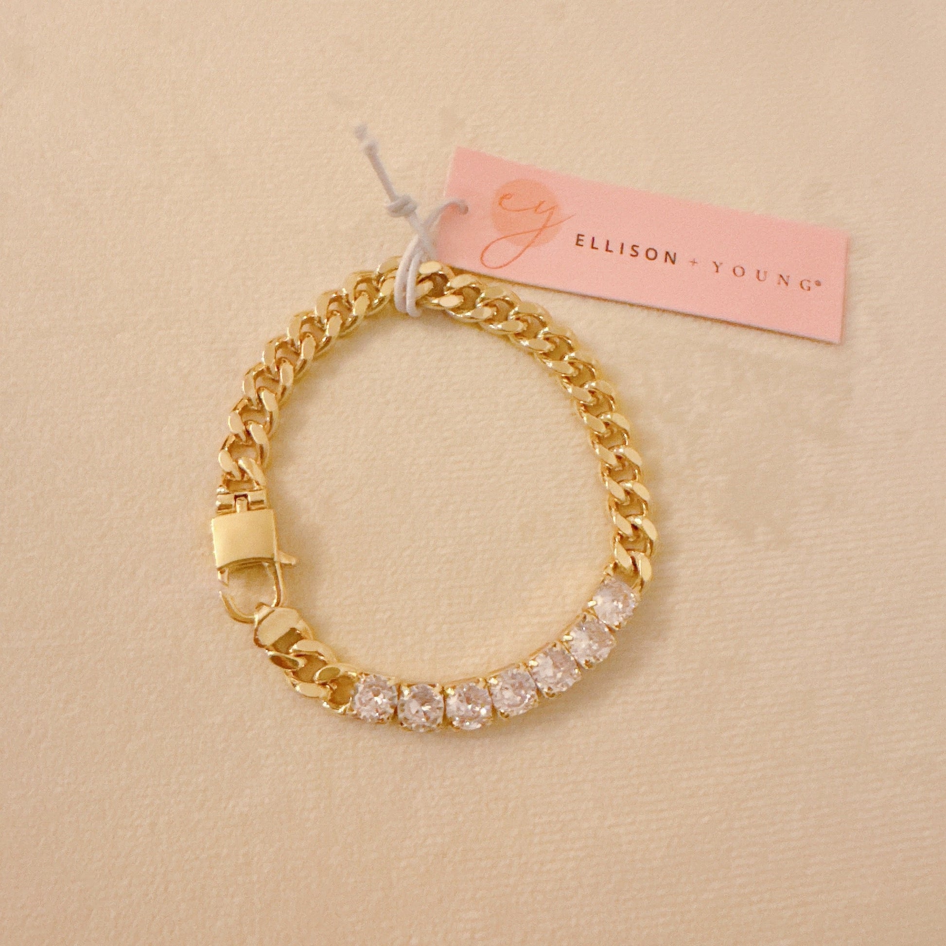 City Glam Chain Bracelet-2