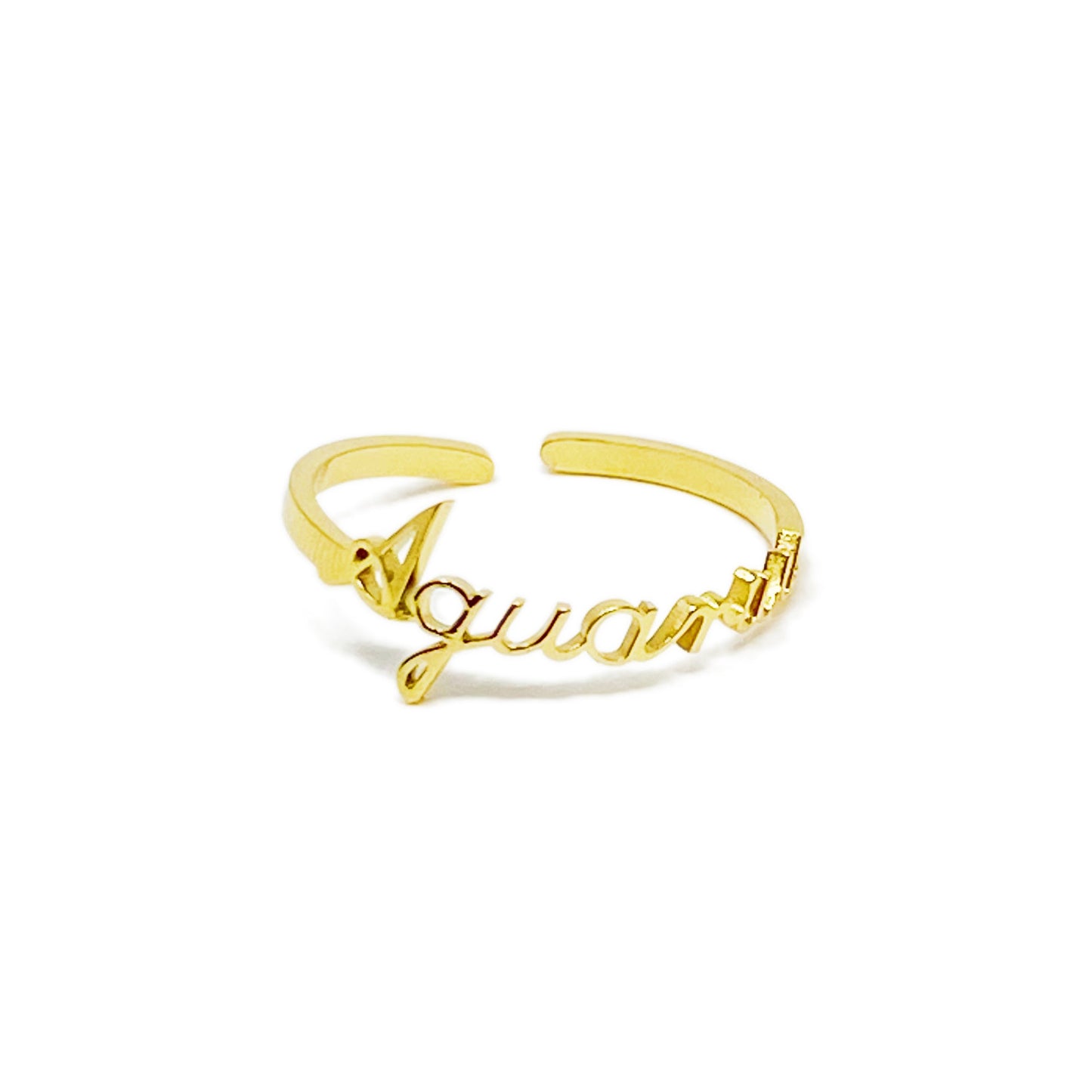 Scripted Zodiac Ring-6
