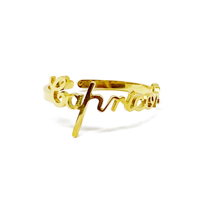 Scripted Zodiac Ring-8