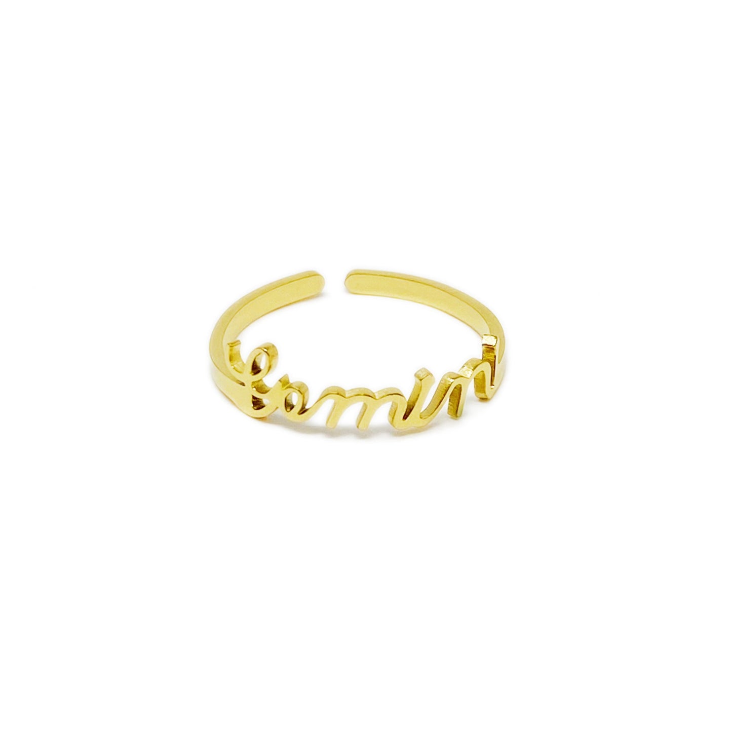 Scripted Zodiac Ring-9