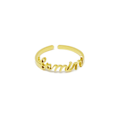 Scripted Zodiac Ring-9