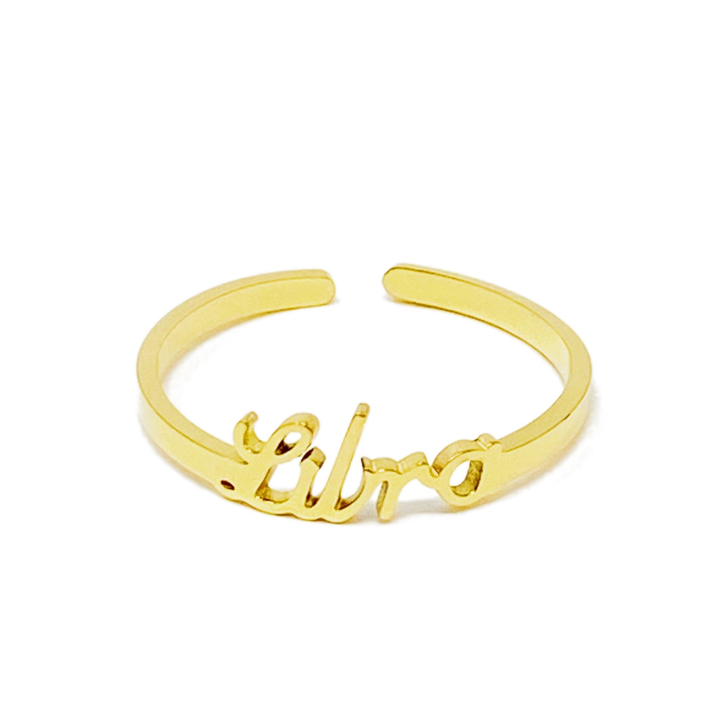 Scripted Zodiac Ring-11
